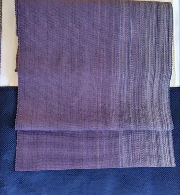 시오자와 지 나고야 오비 (약 24cm) 초목 염색