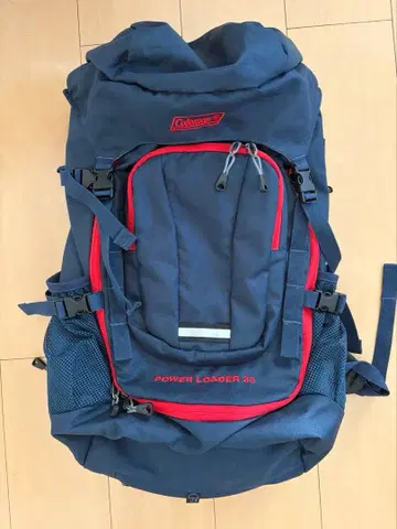 [콜맨] 파워 로더 33 네이비 33L 등산 여행 백팩