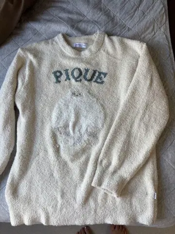 GELATO PIQUE 룸웨어 L 사이즈 크림색