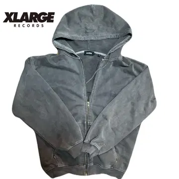XLARGE 그레이 집업 후드티 L 사이즈
