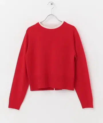 바이컬러 컴팩트 니트 / URBAN RESEARCH ROSSO