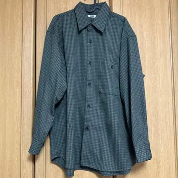 UNIQLO U 트윌 워크 오버사이즈 셔츠