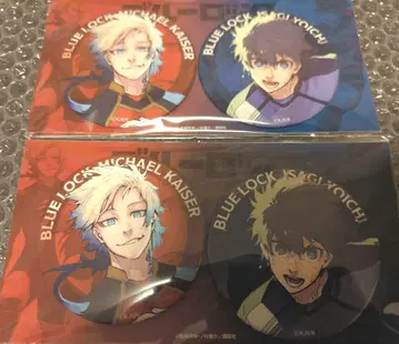 블루 록 이세탄 신작 캔뱃지 이사기 요이치 미하엘 카이저 2점