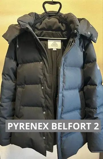 [ 새상품급 ] 피레넥스 다운 자켓 벨포트2 Belfort2 블랙 M