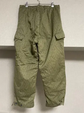 구제 동독군 티어드롭 스노우 팬츠 퀼팅 카고 팬츠 m44