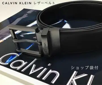새상품 샵 포함 Calvin Klein 리버서블 가죽 벨트 사이즈 M