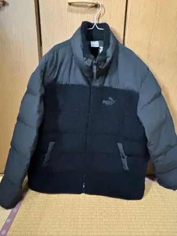 PUMA 다운 자켓 블랙