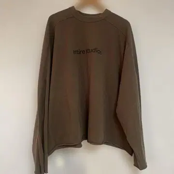 새상품 Entire Studios 컷앤소 긴팔 티셔츠 엔타이어 스튜디오