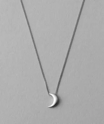 ete [레이어] 크레센트 문 목걸이 현행 모델 미사용