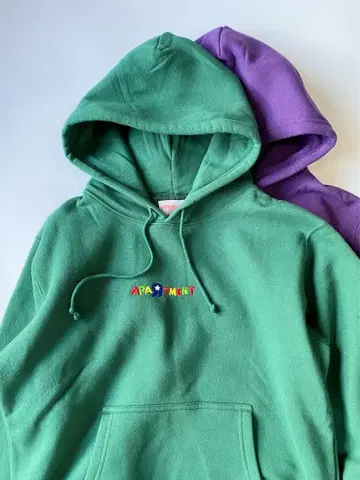 APARTMENT TOY 로고 후드티