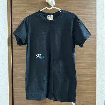 SEA 블랙 T셔츠