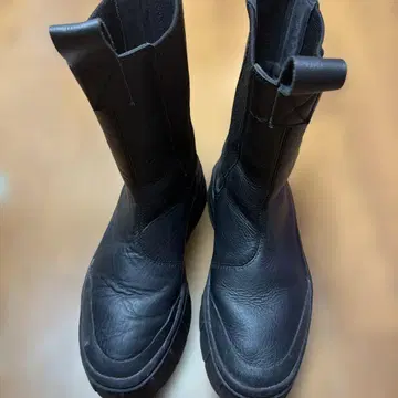 블랙 사이드 고어 부츠 통굽 PUMA