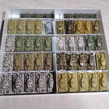 미니 탱크 모델 세트 다색 46개입 B