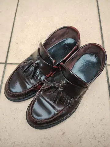 닥터마틴 에이드리안 로퍼 UK3 체리 레드