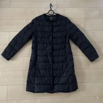 [ 새상품급 ] 유니클로 울트라 라이트 다운 롱 코트 사이즈 L 경량