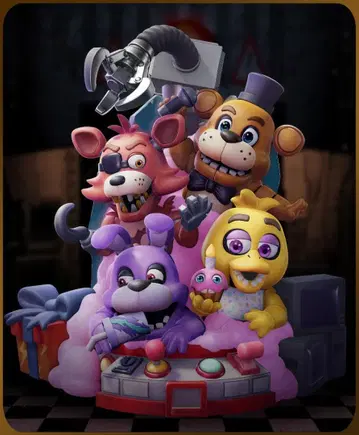 미도장 미조립 피규어 레진 키트 파이브 나이츠 앳 프레디즈