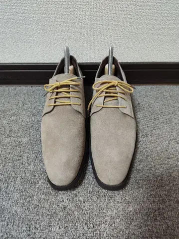 around the shoes x TAKAQ 스웨이드 신발