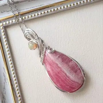 SF 잉카 로즈 와이어 아트 펜던트 탑