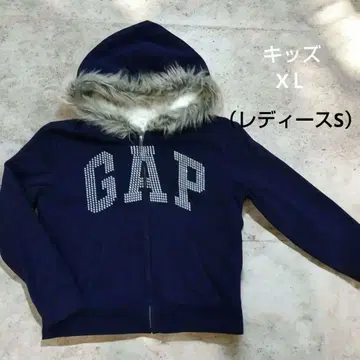 Y2K archive GAP 후드 부착 후드티 네이비 키즈 XL