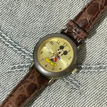 디즈니 미키마우스 빈티지 앤티크 손목시계