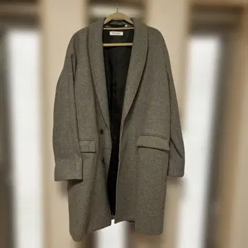 BEAUTY&YOUTH 그레이 체스터 코트 M