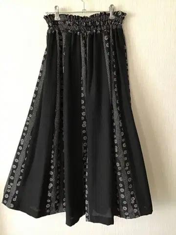 핸드메이드 14장 플레어 개더 스커트