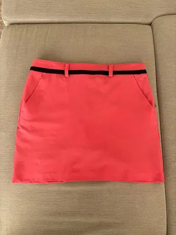 테일러메이드 골프 스커트 핑크 M