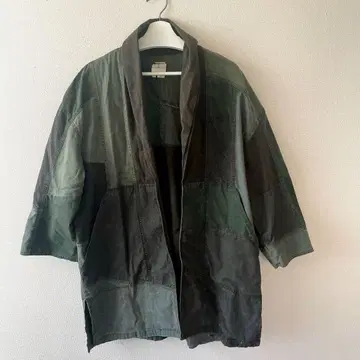 HEIHEI 패치워크 자켓 코트