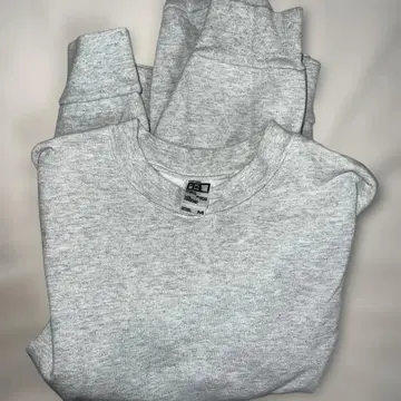 로스앤젤레스 어패럴 M 그레이 크루넥 트레이닝복