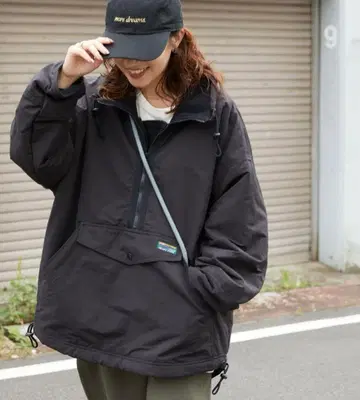 FREAK'SSTORE WEB 한정판 안감 플리스 아노락 후드티