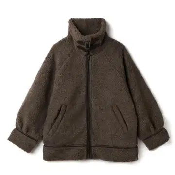 [ GRL ] 벨트 칼라 보아 자켓 모카 L