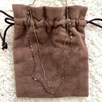 ete 925 체인 목걸이 2개 세트