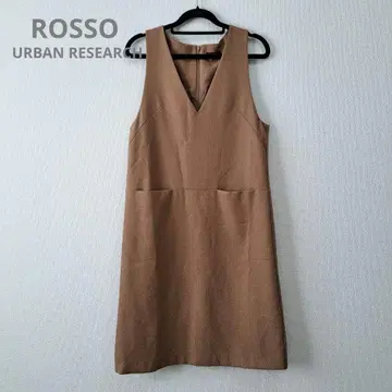 어반 리서치 ROSSO V넥 점퍼 원피스 점프 스커트