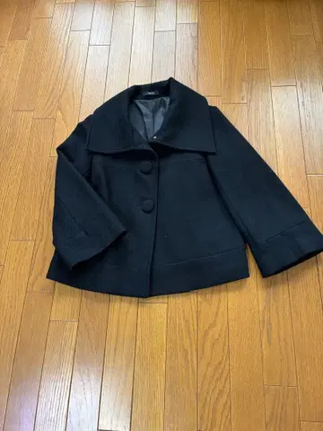 COMME CA ISM 블랙 테일러드 자켓