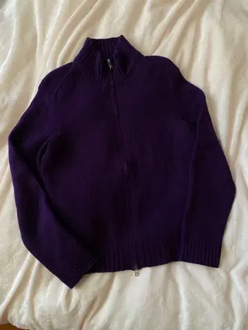 TOMORROWLAND 퍼플 드라이버즈 니트 L