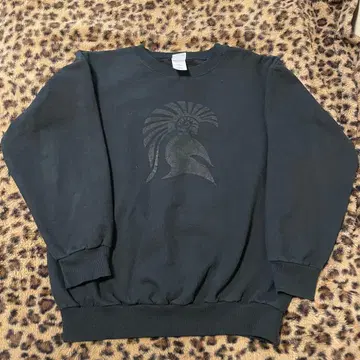 KING athletics 블랙 맨투맨 M