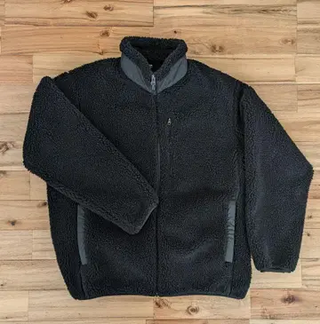 유니클로 방풍 아우터 플리스 자켓 XL 사이즈 블랙