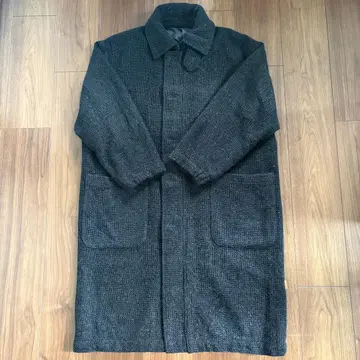 Oriens JOURNAL STANDARD 글리터 롱 코트 블랙