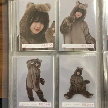 사쿠라자카46 모리타 히카루 동물 인형옷 브로마이드 컴프