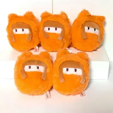 컬러풀 피치 에토 호두 싸개 봉제 인형 5개 세트 봉제 인형 키링