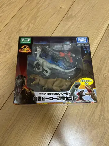 [ 미사용 새상품 ] 아니아 쥬라기 월드 최강 히어로 공룡 세트