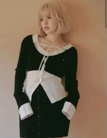 andMary Katy 블라우스 세트업