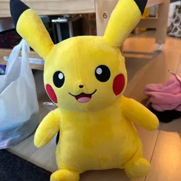 포켓몬스터 메챠모후굿토 봉제 인형 피카츄 미용ver.