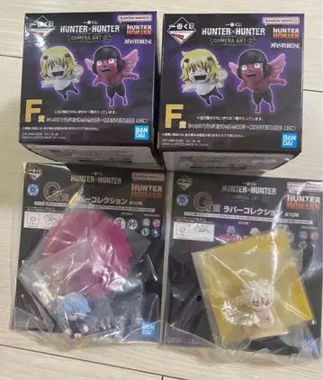HUNTER x HUNTER 제일복권 F상 푸프 유피 피규어 G상 2체
