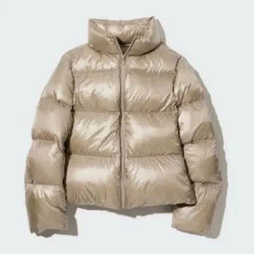 유니클로 울트라 라이트 다운 자켓 골드