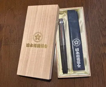 일본 스모 협회 오리지널 부채 오동나무 상자 포함