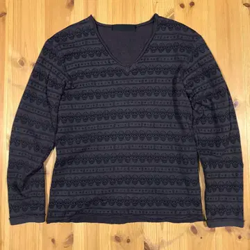 Magical Design V넥 긴팔 티셔츠 M 매지컬 디자인