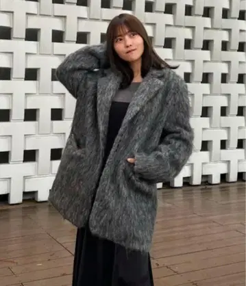 sachat 자켓 코트 그레이