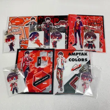 AMPTAKxCOLORS 앗토군 아크릴 스탠드 아크릴 키링 세트
