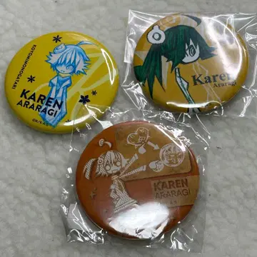 아라라기 카렌 모노가타리 시리즈 우에다 하지메 캔뱃지 세트